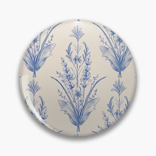 Item preview, Toile Wallpaper designed and sold by audjaudj.