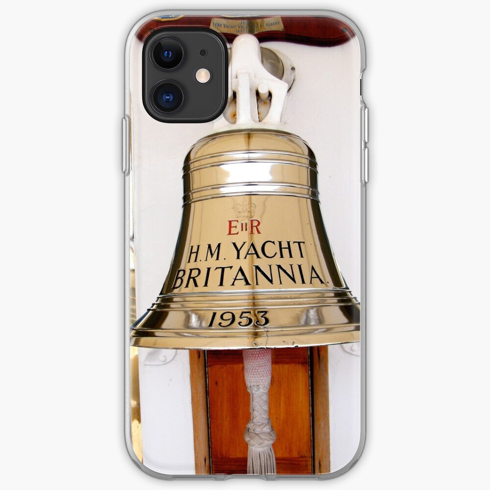 Ship's Bell, Royal Yacht Britannia iPhone Case & Cover