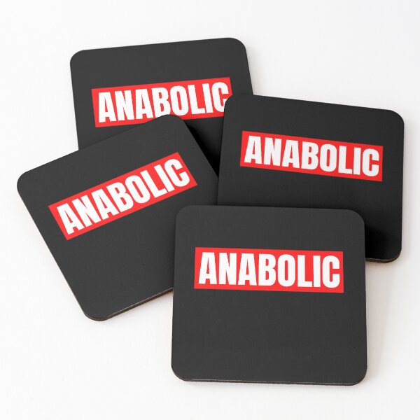 Item preview, Anabolic Gym Typography designed and sold by Gym Beasts ⭐⭐⭐⭐⭐.