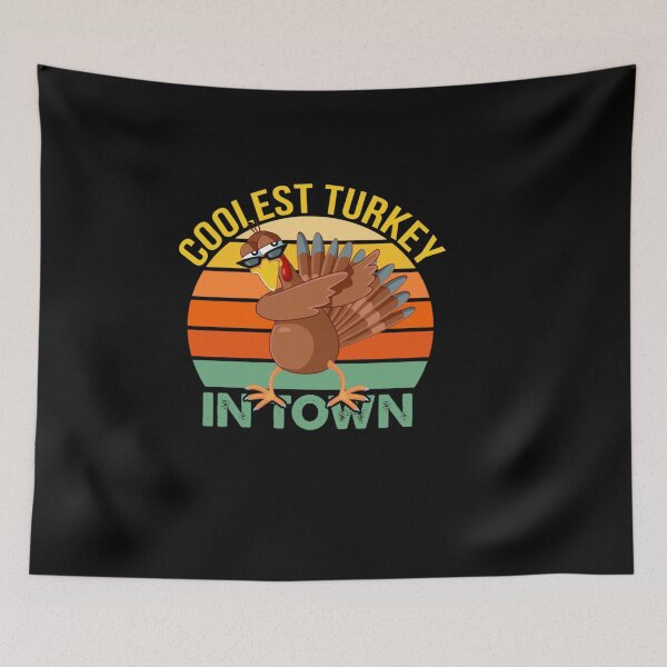 Item preview, DABBING TURKEY COOLEST TURKEY IN TOWN FUNNY THANKSGIVING designed and sold by sobriowslen.