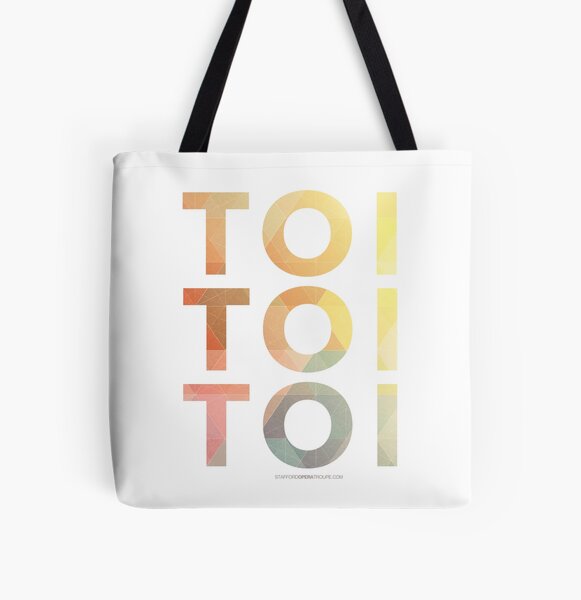 Toi Toi Toi All Over Print Tote Bag