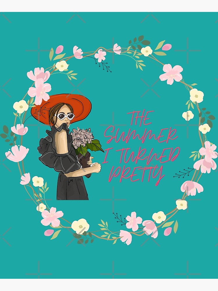 " THE SUMMER I TURNED PRETTY" Poster for Sale by DanaMire Redbubble