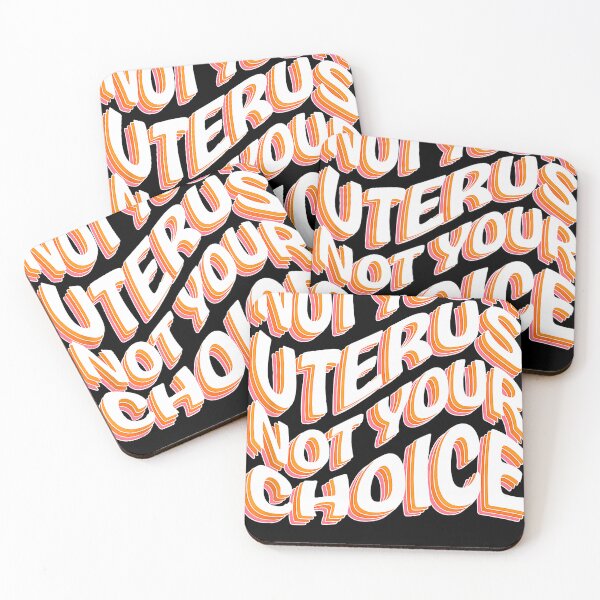 Item preview, Not Your Uterus Not Your Choice Pro Choice Feminist Retro designed and sold by nedrae.