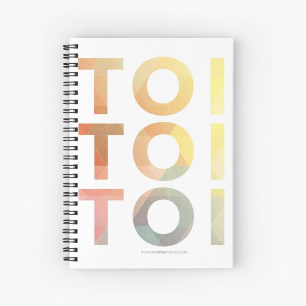 Toi Toi Toi Spiral Notebook