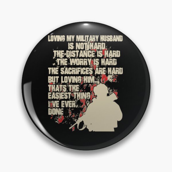 Item preview, Love My Military Husband designed and sold by aryagiri.