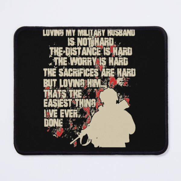Item preview, Love My Military Husband designed and sold by aryagiri.