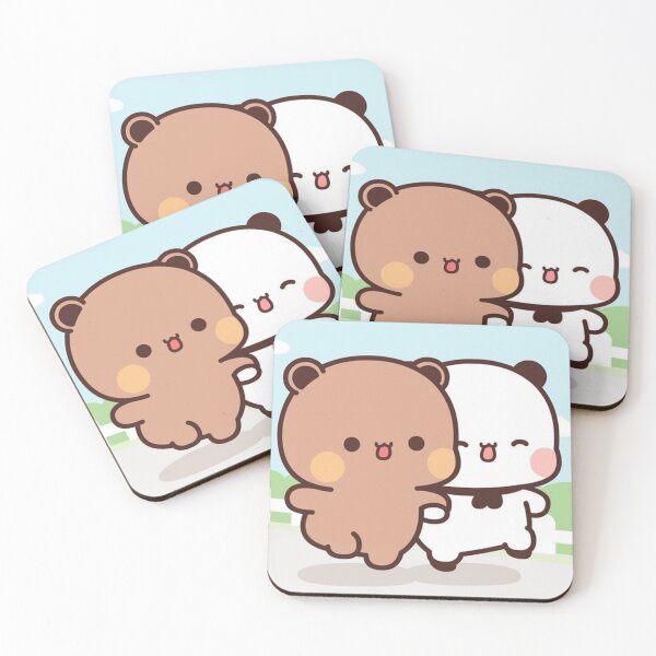 Item preview, Cute Couple Bu bu And Dudu Are Happy Walking Together designed and sold by gingersweet.