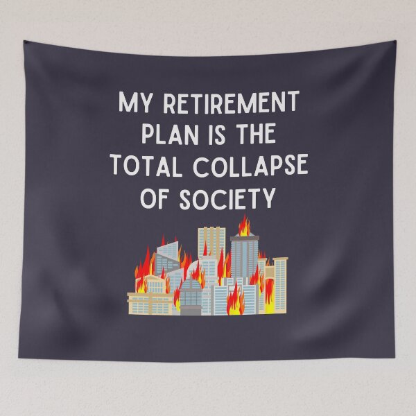 Item preview, Power Symbol Energy Sources My Retirement Plan Is The Total Collapse Of Society Gifts designed and sold by Paulette017Conn.