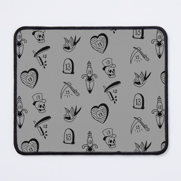 Item preview, Traditional Tattoo Flash - Friday the 13th Sticker Pack designed and sold by StixArt.