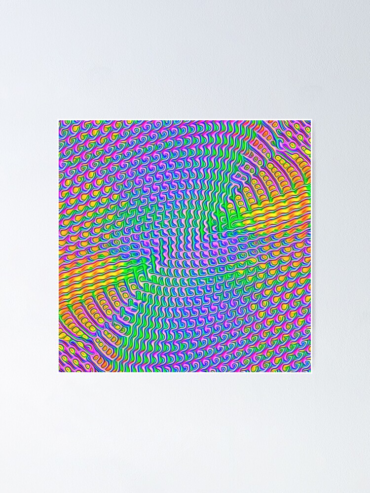 Alternate view of Pattern loud Poster