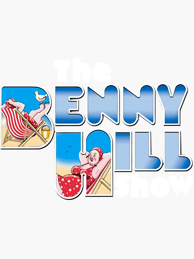 "Mod.1 The Benny Hill Show British Comedy Actor " Sticker for Sale by