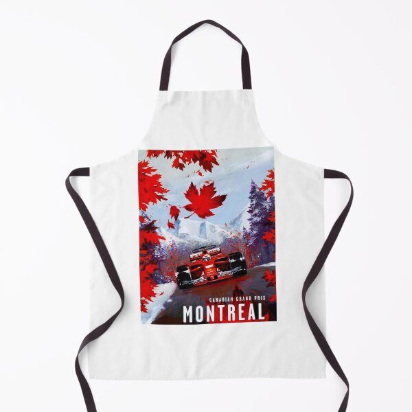 Item preview, CANADIAN GRAND PRIX Vintage Montreal Auto Racing Advertising Print Canvas Print designed and sold by NagleyAlex1.