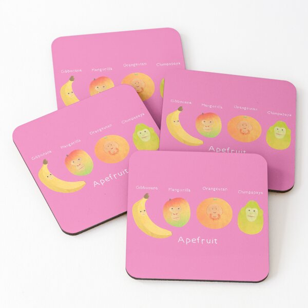 Item preview, Apefruit (pink) designed and sold by animinimal.