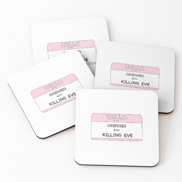 Item preview, Killing Eve Name Tag   designed and sold by Yasmeen79.