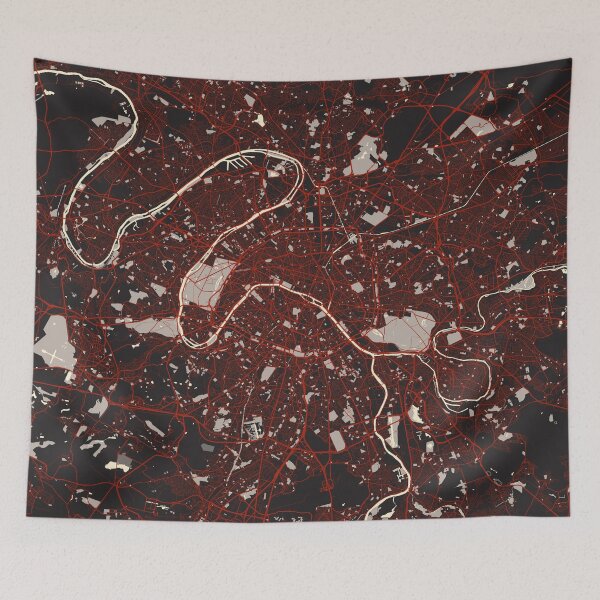 Item preview, Paris City Map of France - Vector designed and sold by deMAP.