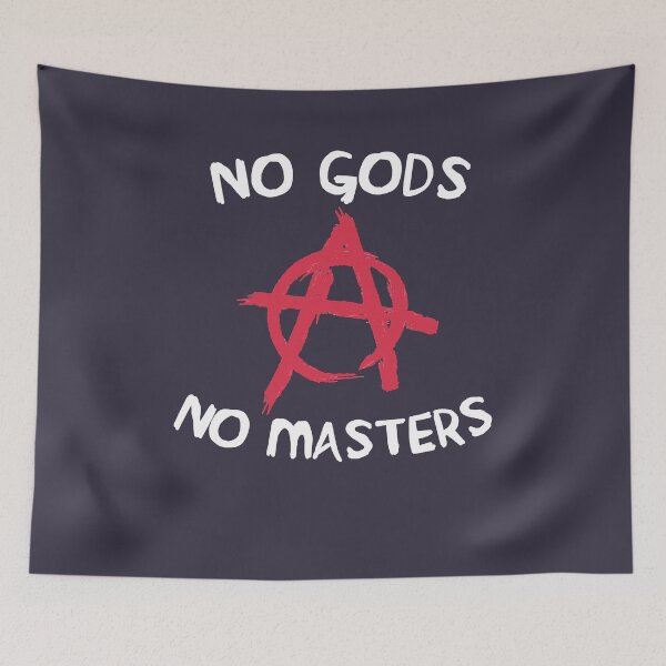 Item preview, Power Symbol Energy Sources No Gods No Masters Graphic For Fans designed and sold by Paulette017Conn.