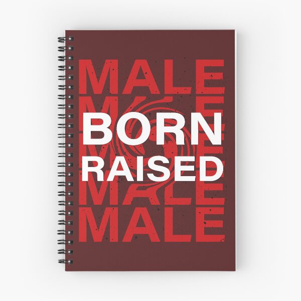 Item preview, Born Male Raised  designed and sold by PepperDesignt.