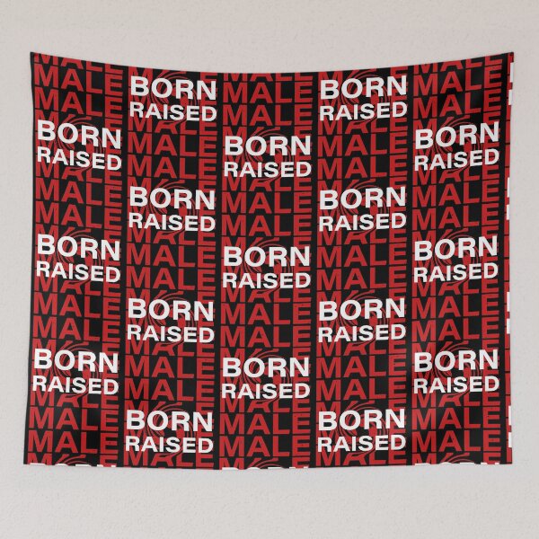 Item preview, Born Male Raised  designed and sold by PepperDesignt.