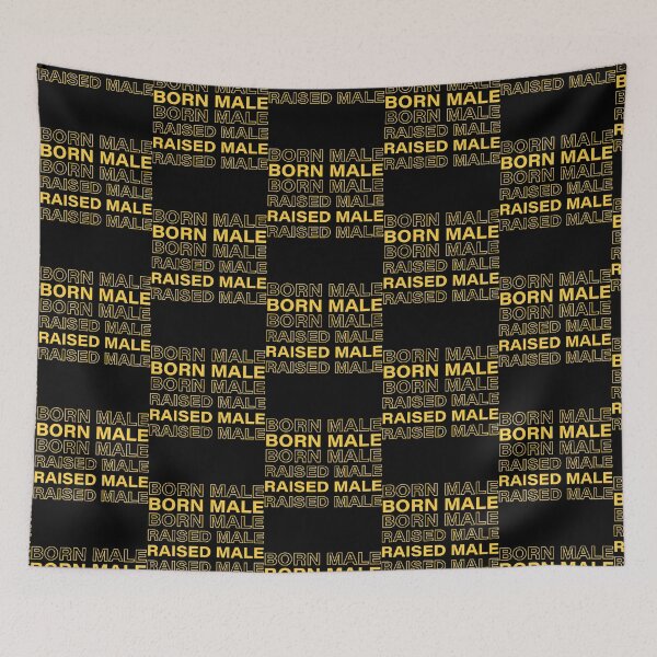 Item preview, Born Male Raised designed and sold by PepperDesignt.