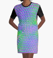 Pattern loud Graphic T-Shirt Dress