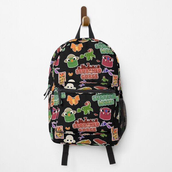 Item preview, Bugsnax Fan Art  Pack Scorched Gorge  Sugarpine Woods Bookbag designed and sold by MrsLittleBear.