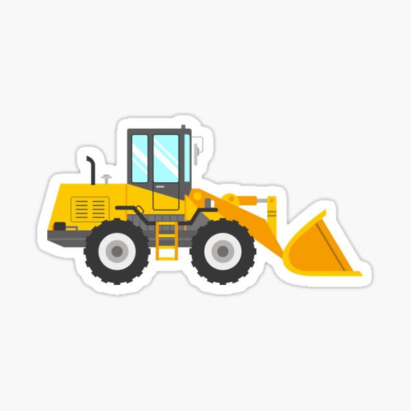 Item preview, Yellow Bulldozer for Kids designed and sold by vladocar.