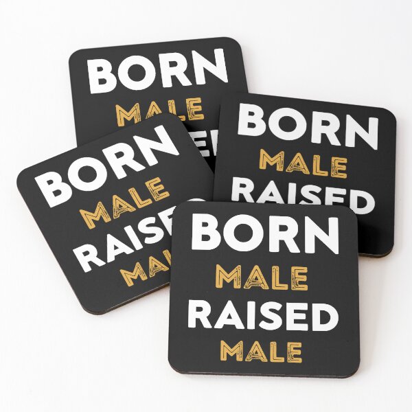 Item preview, Born Male Raised  designed and sold by PepperDesignt.
