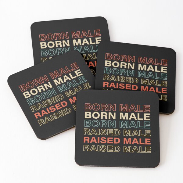 Item preview, Born Male Raised  designed and sold by PepperDesignt.
