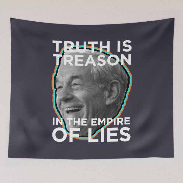 Item preview, Power Symbol Energy Sources Ron Paul Truth Is Treason In The Empire Of Lies Gifts Music Fans designed and sold by Paulette017Conn.