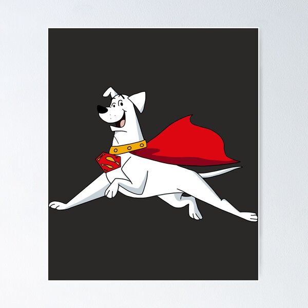 Artikel-Vorschau von Krypto der Superhund, designt und verkauft von roeggesarksp.