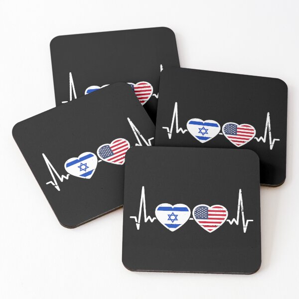 Item preview, Israel USA Flag Israeli American designed and sold by max-it-out.