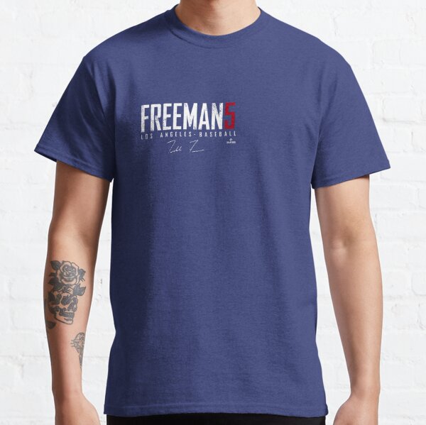 Freddie Freeman Men's Baseball T Shirt Los Angeles D 