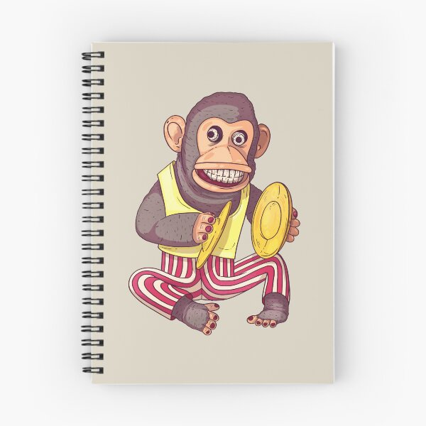 Item preview, Creepy AF Vintage Cymbal Banging Monkey Toy  designed and sold by RetroTrend.