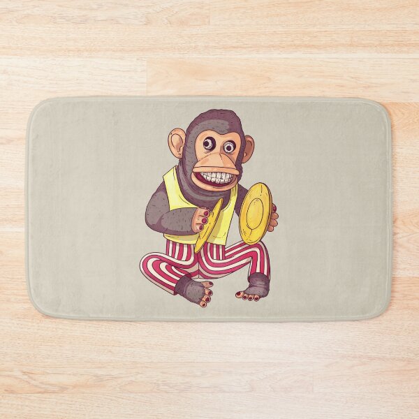 Item preview, Creepy AF Vintage Cymbal Banging Monkey Toy  designed and sold by RetroTrend.