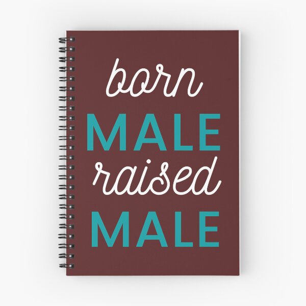 Item preview, born male raised  designed and sold by PepperDesignt.