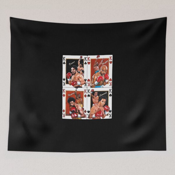 Item preview, Four Kings Duran, Hagler, Hearns, Leonard designed and sold by robveryles.