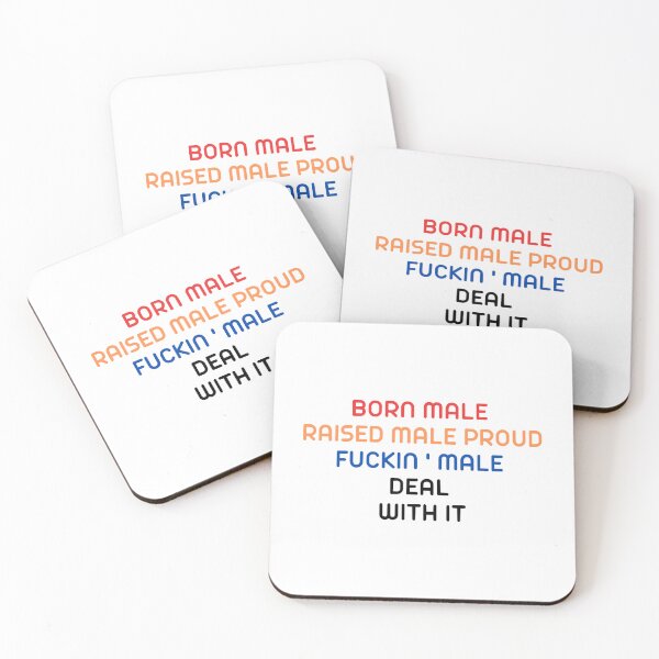 Item preview, Born Male Raised  designed and sold by PepperDesignt.