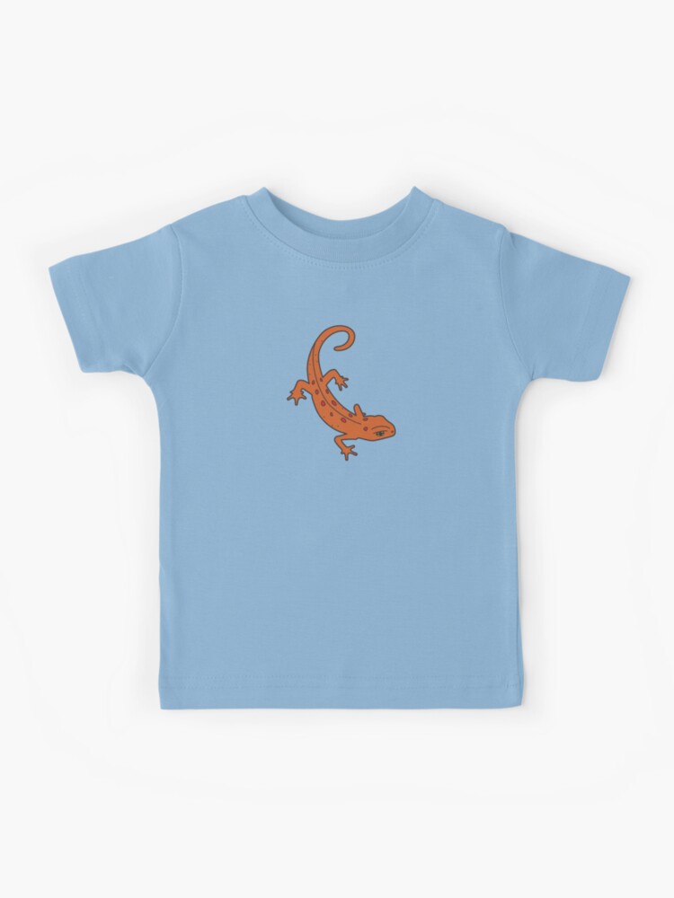 Thumbnail 1 of 2, Kids T-Shirt, Eastern Red-Spotted Newt designed and sold by 13sparrows.