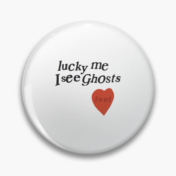 Item preview, lucky me I see Ghosts heart   designed and sold by PoppyWeston.