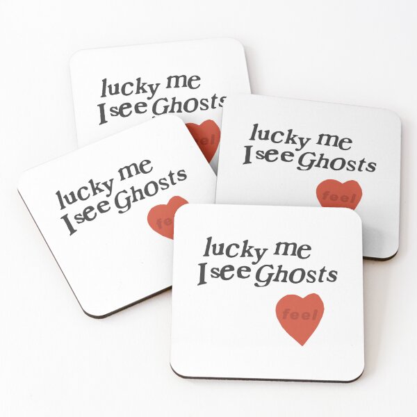 Item preview, lucky me I see Ghosts heart   designed and sold by PoppyWeston.