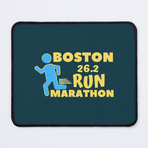Item preview, Boston 26.2 Marathon - 10K, Full, Half Marathoner Gift, Runner_s Gift, Running Gift, Blue, Yel designed and sold by MimounArt.