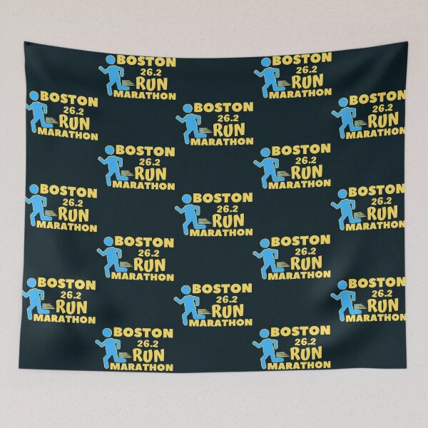 Item preview, Boston 26.2 Marathon - 10K, Full, Half Marathoner Gift, Runner_s Gift, Running Gift,  Blue, Yel  designed and sold by MimounArt.