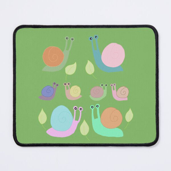 Item preview, Cute colorful snails cartoon designed and sold by de-creartique.
