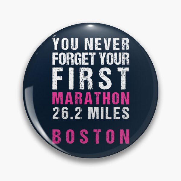 Item preview, Boston Marathon - You Never Forget Your First Marathon     designed and sold by MimounArt.