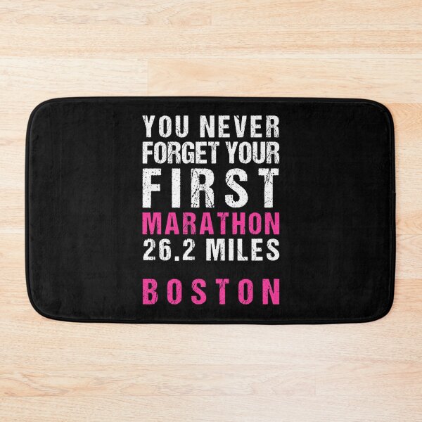 Item preview, Boston Marathon - You Never Forget Your First Marathon     designed and sold by MimounArt.