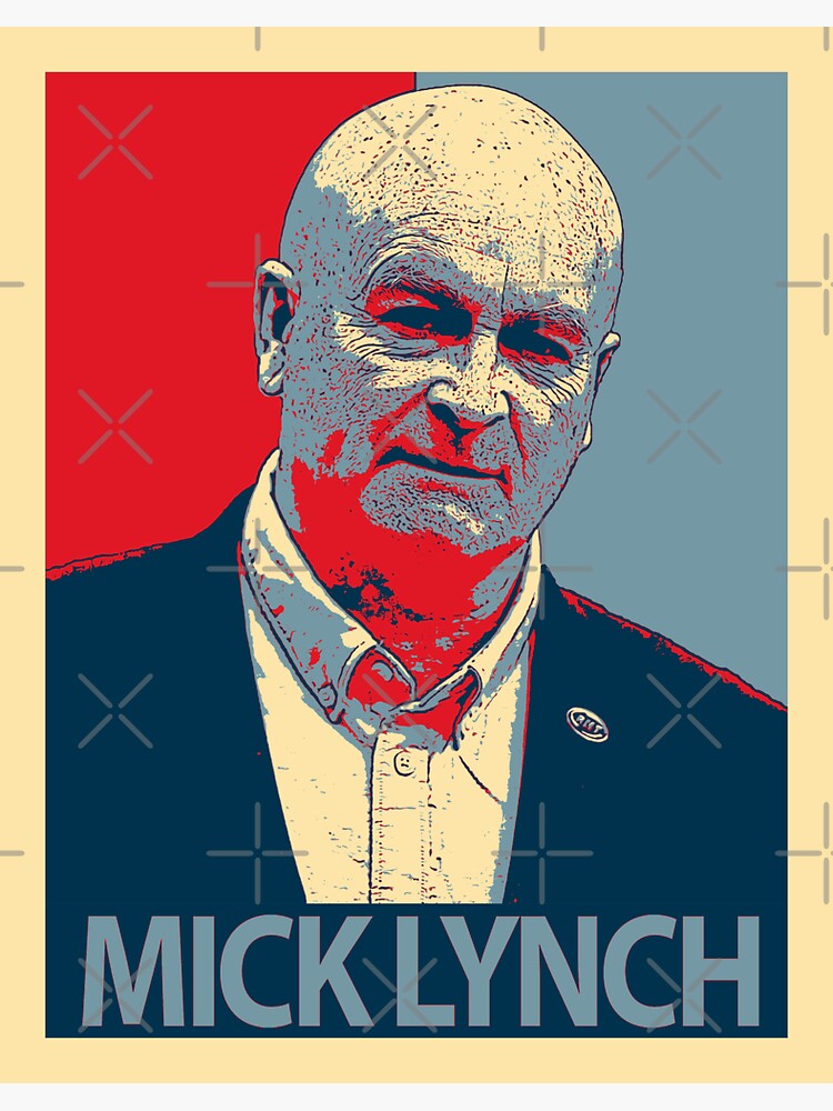 Discover Mick Lynch Sticker
