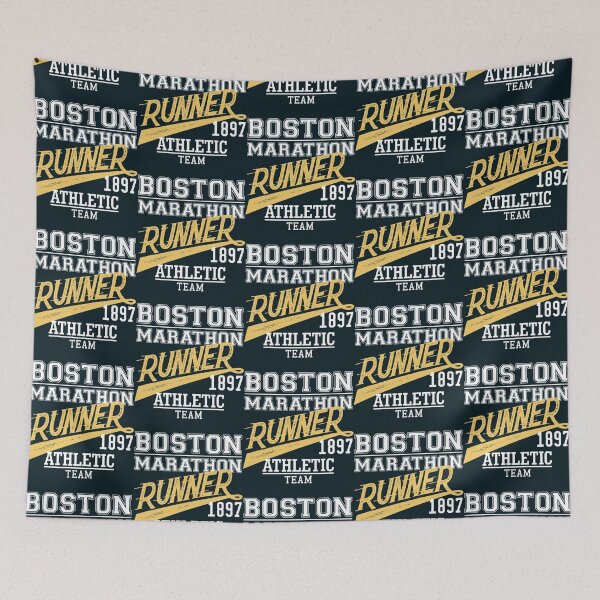 Item preview, The Boston Marathon Runner Athletic Team 1897   designed and sold by MimounArt.