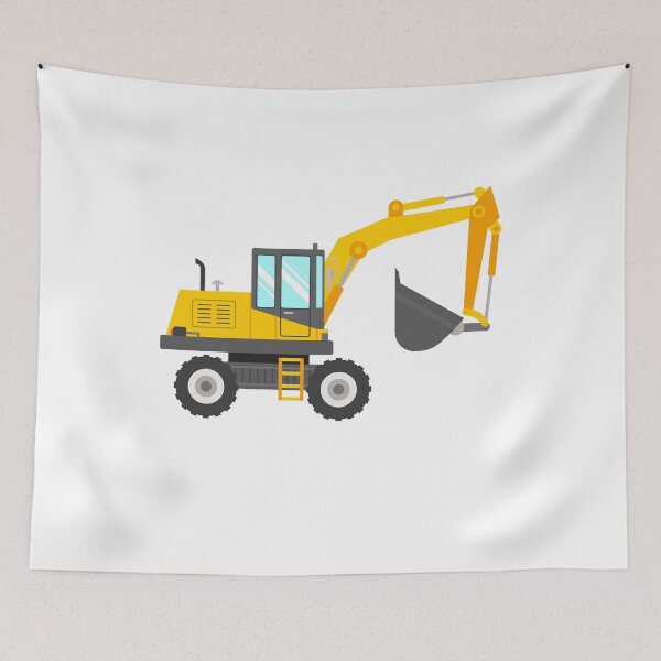 Item preview, Cute Excavator for Kids designed and sold by vladocar.