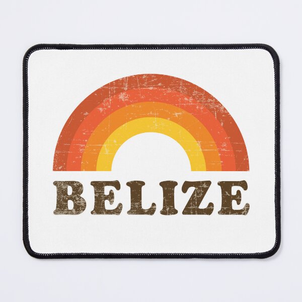 Item preview, Belize Retro Vintage Rainbow Vacation Souvenir designed and sold by Delightfully Cynical.