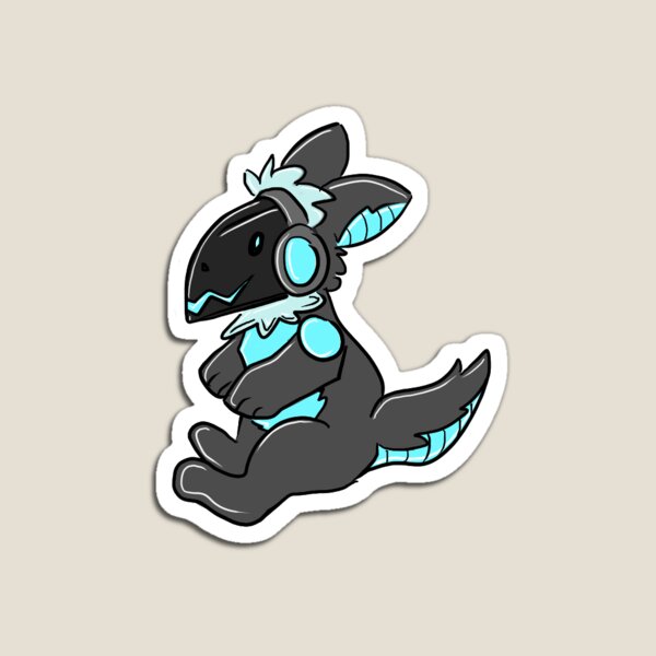 Doodle Love Protogens <3 Magnet for Sale by Fursumi